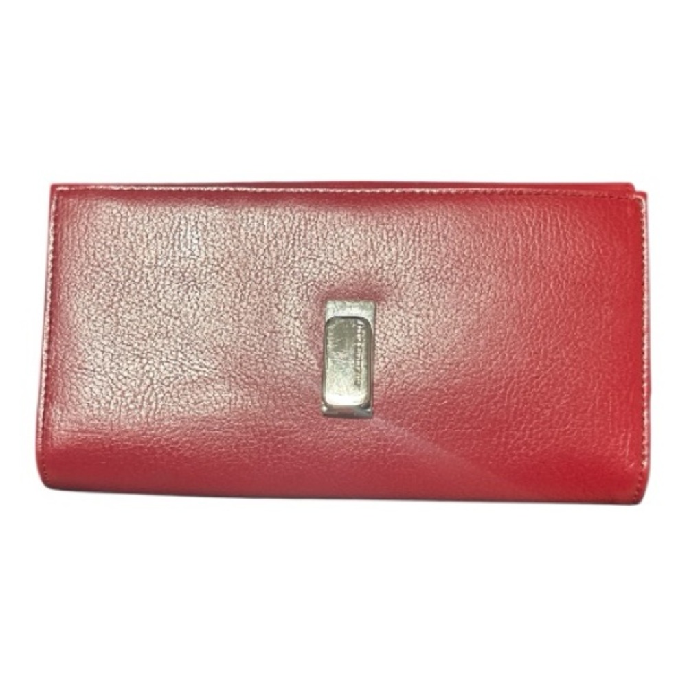 Red Leather Liz Claiborne Women's Wallet